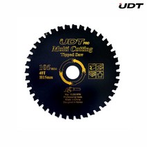 그라인더 UDT 고속절단기 팁쏘 멀티커팅 공구액세서리 185x60x2.0T 105x40x1.5T, UDT 멀티커팅 팁쏘 105x40x1.5T