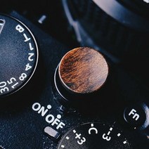 나무 셔터 릴리스 버튼 후지 XT2 XT3 XT4 XT10 XT20 XT30 X-PRO2 X100F FujiFilm X100V X-pro3, [02] Walnut(Brown)