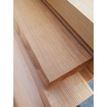바나나목재 북미산 적삼목 무절 사우나재 28x70x2400mm (옹이없음)국내가공 목재