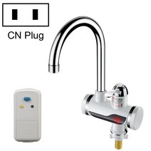 Kitchen Instant Electric Hot Water Faucet Hot y Cold Water Heater CN Plug Specification: Digital Leakage Protection Lower Water Inlet, 상세페이지 참조