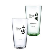 산토리 야마자키 하쿠슈 하이볼잔 텀블러 세트 340ml 이자까야 싱글몰트 위스키잔