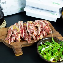 청산골왕갈비살 양념소갈비살 양념갈비살 소고기 늑간살 갈빗살 양념구이 500g, 양념 소갈비살 1팩 (500g)