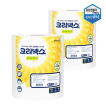유한킴벌리 크리넥스 점보롤 화장지 200m 3롤 X 2팩 45374, 단품없음, 3개