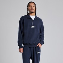 토트넘 홋스퍼 [토트넘 홋스퍼] COYS 로고 반집업 맨투맨 (NAVY)