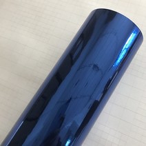 수전사필름 자동차 랩핑지 실버 미러 크롬 전기 도금 비닐 자동차 포장 호일 데칼 오토바이 장식 멤브레인, 03 Blue_07 50cm x 300cm, 1개
