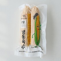[더조은] 냉동 생 초당옥수수 (17-20cm 특) 1팩 (2개입), 단품