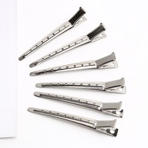 커트 메탈 핀셋 헤어 뿌리볼륨집게 미용실집게 고정 _BnG, 상세페이지 참조