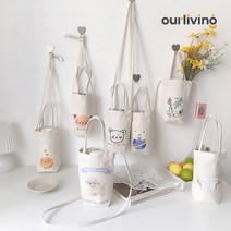 드링크백 텀블러 캐리어 컵홀더 테이크아웃 에코백 커피홀더