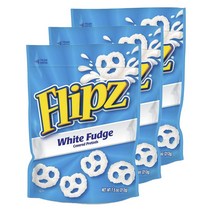 플립즈 화이트 퍼지 커버드 프레첼, 3개, 212g