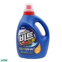 떼가쏙 비트 드럼세탁기 세제 액상 용액 새탁 새재 3L, 1개