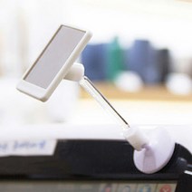 미니 스탠드 집게 사각 거울 에디켓거울 부착거울 미니거울 소지품거울 집게거울, 제품선택, 부착식 일반형