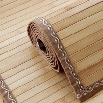 오크형 17mm 왕대나무자리 대자리 돗자리90x180cm