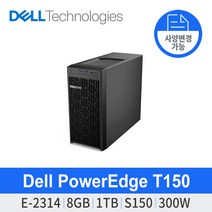 [DELL] PowerEdge 델 서버 T150 E-2314 8G 1T S150 인프라 딥러닝 데이터센터 모니터링 네트워크 트래픽 서버호스팅 NAS SERVER NETWORK