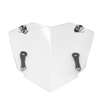 오토바이 헤드 라이트 가드 프로텍터 커버 BMW R1200GS GS R1200 R1250 모험 R1250GS ADV 20132020 2021 2022, Transparent