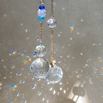 러브모어댄 B급 스크래치 크리스탈썬캐쳐2, B연핑크 기장추가 20 cm