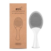 오아 클린이소프트 시리즈 전용 프리미엄 리필 구성품, 1Ea, 실리콘브러쉬 화이트 E0237