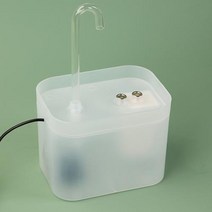 꼬모가든 USB분수대 고양이분수대 자동 고양이 물 분수 필터 전기 음소거 음료 그릇 애완 동물 마시는 디스펜서, 없음, 1-3