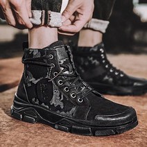 밀리터리 스타일 남성 키높이 패션 슈즈 워커남자워커부츠 남자겨울워커 남자방한운동화 소가죽워커 남자털스니커즈 남자털신 남자스웨이드부츠 남자기모부츠 남