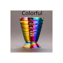 칵테일쉐이커 취미키트 칵테일 세트 일본 측정 컵 도구 바 지거 액세서리, Colorful 3