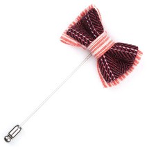 일음쇼핑^^m봄가을 리본 포인트 패션 악세사리 부토니에 3컬러 토니에 레드에 정장용브로치 남성 양복 남자 액세서리 정장에일medi^^