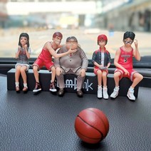 자동차 시트 쿠션 의자 커버 부품 인테리어 car 전화 번호 플레이트 인테리어 애니메이션 장식 슬램 덩크 hanamichi sakuragi 액션 피규어 장식 액세서리 선물, b