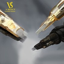 책 소독기 다용도 살균기 EZ V 문신 카트리지 바늘 #12 0.35mm 매그넘 M1 기계용 일회용 멸균 Pen20, 16 VC-1215M1-2 0.35mm