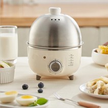 계란찜기 계란삶는기계 맥반석 220V 미니 전기 계란 보일러 가정용 휴대용 음식 증기선 DIY 샐러드 스팀, 01 220V_03 AU