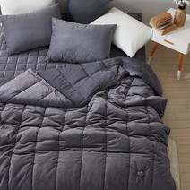 코지 스칼럽 극세사 이불 SS Q 2종 겨울이불 얇은 극세사이불 가볍고 따뜻한 이불 극세사 패드 겨울 침대패드 극세사 침대 패드 킹사이즈 패드 자취생선물 화이트 차콜