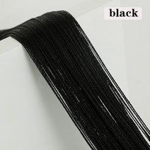 가림막 실커튼 문발 커튼 비즈발 멀티 컬러 옵션 100cm x 200cm 스레드 라인