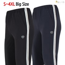 더빅보스 BX 2선 여름 트레이닝 _ 일자핏 기본 이선 츄리닝 바지