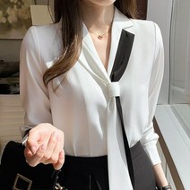 여성 쉬폰셔츠 블라우스 하객 홍대패션 여친룩 첫직장 스트릿 빈티지 해외여행