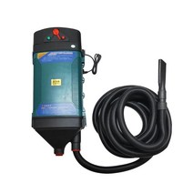 손세차장전용 청소기 벽걸이형 진공 청소기 먼지 흡입기 세차장 청소, 단일사이즈, 그레이 리모콘 2000W 7.5m 튜브