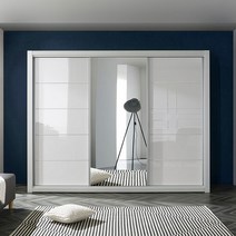 로쏘 루아 슬라이딩 도어 장롱 풀세트 9자, 은띠