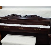 피아노커버 세트 윗커버 건반커버 의자커버 디지털 덮개형, 덮개형 연베이지