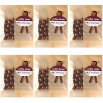 커피빈 초콜릿의 쁘띠 선물 6개 세트 발렌타인 데이 화이트 답례 초코 과자 커피 콩 조각 비터 일제 의리 진짜 친구 송별 인사 뿌리기 컴팩트