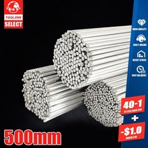 논가스 용접기 휴대용 레이저 알곤 아크 co2 50cm 저온 바 코어 용접 솔더 와이어, 2.0mm x 50cm, 수량 30개