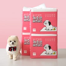 개조은 배변패드, 4개, 100매