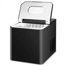 가정용제빙기 제빙기 소형제빙기 휴대용제빙기 제빙기가정용, 검은색