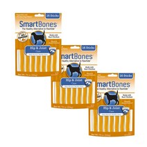 스마트본 스킨앤코트 힙앤조인트 카밍 16p 3종 애견껌, 3개, 힙앤조인트16p