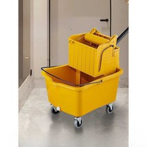 청소운반구 수레 스퀴저 걸레 짜기 탈수 밀대 대걸레, 32L 물압착기 (호텔 쇼핑몰용)