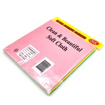 국내산 삼색 부직포 행주 3P 부직포행주 국내산행주 삼색행주, 10개
