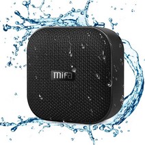 MIFA A1 Bluetooth 스피커 방수 내충격 컴팩트하고 운반에 편리 Micro SD 카드 대응 USB 충전 무선 True Wireless Stereo 기능으로 스테레오 사운드 12시간 연속 재생 마이크 내장