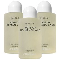 바이레도 바디 워시 로즈 오브 노 맨스 랜드, 3개, 225ml