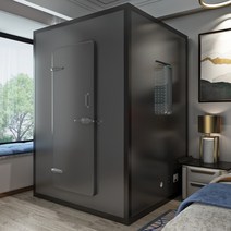 청력검사실 하우스 실 조립식 소형 맞춤 간이 음소거 문 홈 층간소음 시공 만들기 방음벽 방음재, 1.5x1.5x2.1