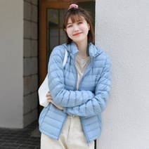 울트라 라이트 다운 재킷 및 코트 여성용 90% 화이트 덕 봄 아웃웨어 모자 분리형 패딩 슬림