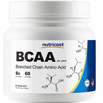 뉴트리코스트 BCAA 파우더 그린애플맛 60회분, 524g, 1개