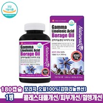 GLA 보라지감마리놀렌산 피부개선 오메가 지방산 감마리놀렌산 좋은콜레스테롤 HDL 보라지유