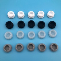 로드 자전거 프레임 용품 튜닝 티타늄 바이크 고무 라운드 엔드 캡 봉인 된 t 유형 플러그 stoppers 구멍, 04 Grey color_03 STD020