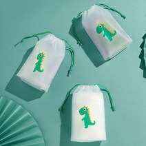 스파우트파우치 음료 투명 육수 주스팩 액상 화장품 가방 보관 여행용 방수 메이크업 목욕 드로스트링 정리함 세면 용품 세척 키트 1PC, 13.18x25cm 1pcs - 2, 1개