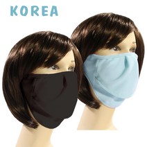 골프마스크 얼굴 햇빛차단 마스크 안면 가리개 등산, 자외선차단 마스크DS1 연블루